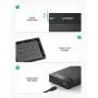UGREEN External Hard Drive Enclosure for 3.5 2.5 Inch SATA SSD HDD USB 3.0 to SATA III Hard Drive Case with UASP 12V Power Adapter Compatible with WD Seagate Toshiba Samsung Hitachi PS4 Xbox