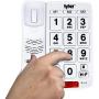 Tyler TBBP-3-WH Big Button Corded Phone with Speakerphone for Seniors and Ease of Use