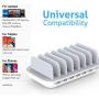 USB-C Charger Station, SooPii Premium 70W 7-Port Charging Station with One 30W Power Delivery Port Compatible with MacBook Pro/Air, iPad Pro, S10, and 6 USB Ports for Phones, Tablets, Laptops