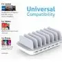 USB-C Charger Station, SooPii Premium 70W 7-Port Charging Station with One 30W Power Delivery Port Compatible with MacBook Pro/Air, iPad Pro, S10, and 6 USB Ports for Phones, Tablets, Laptops