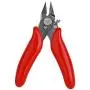 Micro Soft Wire Cutter,Mini Shear Flush Cutter with Internal Spring Mechanism for Electronics,Making jewelrys-3.5inch Red