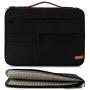 KINGSLONG 15 15.6 Inch Laptop Sleeve Case Bag, Slim Lightweight Laptop Computer Notebook Ultrabooks Carrying Case Handbag Cover for Men Women Fit for Acer Dell Lenovo HP Toshiba ect, Black