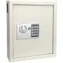 KYODOLED Electronic 40 Key Cabinet Wall Mount,Digital Key Safe Lock Box,Large Security Lockbox for House Key,Heavy Duty Combination Lock Storage,14.37 X 11.8 X3.93White 40 Keys