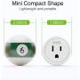 Gosund Smart Plug Works with Alexa and Google Home, 2.4GHz Wifi enabled Remote Control Smart Outlet, No Hub Required,ETL Listed(2 Packs)