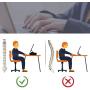Monitor Stand Riser with Drawers,Desk Organizer with Keyboard Storage,Computer Accessories Sturdy Laptop Cellphone TV Printer Stand for Home & Office Use,22” Lx 10.6”W x 4.8”H,Black
