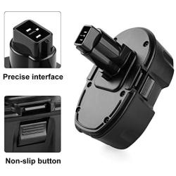 Energup 2Pack DC9096 Replacement Dewalt 18V XRP Battery DC9096 DC9099 DC9098 DW9099 DW9098 Dewalt 18Volt Batteries + DC9310 Dewalt Charger for Dewalt 7.2-18V Ni-Cad Ni-Mh 18V Dewalt Battery Charger