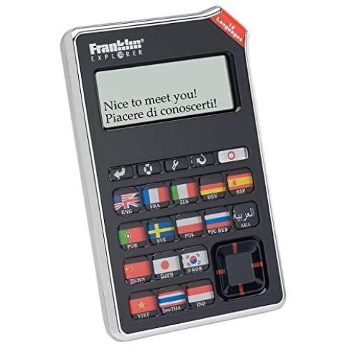 Franklin 16 Language Speaking Phrase Translator EST-4016 (Renewed)