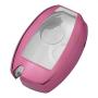 TANGSEN Smart Key Fob Case Pink TPU Protective Cover for Mercedes Benz A B C CLA CLS E G GL GLA GLC GLE GLK GLS GT M R S SL SLC SLK SLS Class AMG Viano 2 3 Button Keyless Entry Remote Accessories