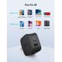 USB C Charger RAVPower 30W 2-Port Fast Charger with 18W Power Delivery 3.0 Wall Charger Foldable Power Adapter for iPhone 12/12 Mini/12 Pro/12 Pro Max, iPad Pro, AirPods Pro, Nintendo Switch and More
