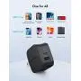 USB C Charger RAVPower 30W 2-Port Fast Charger with 18W Power Delivery 3.0 Wall Charger Foldable Power Adapter for iPhone 12/12 Mini/12 Pro/12 Pro Max, iPad Pro, AirPods Pro, Nintendo Switch and More