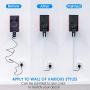 Upgraded Cord Hider, 142in Mini Wire Cable Cover, PVC Cable Concealer Channel, Paintable Cord Cover to Hide Speaker Wire, Ethernet Cable, 9X L15.7in W0.48in H0.32in, CC05 White