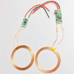 Taidacent 5V Receiving Wireless Charging Power Supply Module Induction Charging Module Designed for Wireless Charging and Power Supply Development of Various Series of Small Eectronic Products(5V1A)