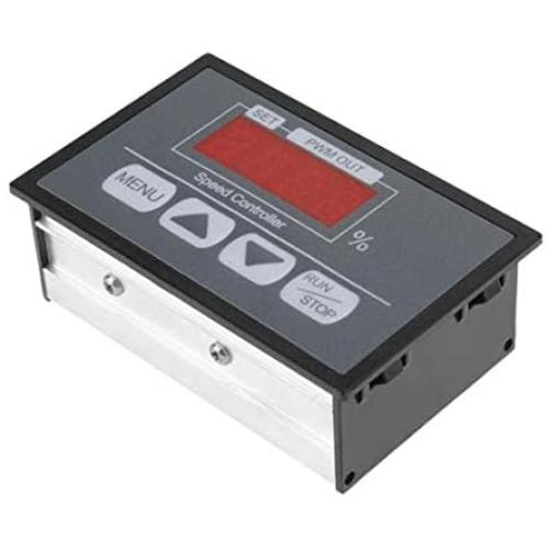 ICQUANZX DC6-60V DC PWM Motor Speed Regulator Power Controller with LED Digital Display, Slow Start/Stop Revolving Speed Time Adjustable