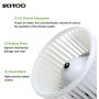 SCITOO ABS Plastic Heater Blower Motor w/Fan HVAC Resistors Blowers Motors 2004 for NISSAN Pathfinder /2004-2010 Infiniti QX56 /2004-2008 for NISSAN Titan /2005-2015 for NISSAN Armada Front