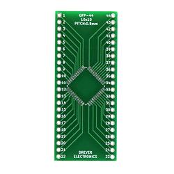 5pcs 44-Pin TQFP/LQFP to DIP Breakout Board