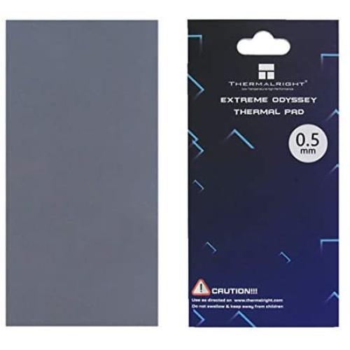 Thermalright Thermal Pad 12.8 W/mK, 85x45x0.5mm, Non Conductive Heat Resistance High Temperature Resistance, Silicone Thermal Pads for Laptop Heatsink/GPU/CPU/LED Cooler (0.5mm)