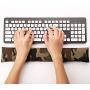 Mouse Pad Wrist Support Set - Keyboard Wrist Rest Pad Bean Bag with Ergobeads, Wrist Pain Relief for Easy Typing, Office, PC, Laptop, Skin-Friendly & Breathable, Washable & Durable, Camouflage