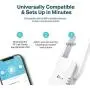 TP-Link AX1500 WiFi Extender Internet Booster, WiFi 6 Range Extender Covers up to 1500 sq.ft and 25 Devices,Dual Band up to 1.5Gbps Speed, AP Mode w/Gigabit Port, APP Setup, OneMesh Compatible(RE505X)
