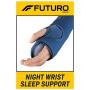 Night Wrist Sleep Support, Moderate Stabilizing Support, Adjust to Fit