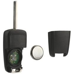 Key Fob fits 2010-2017 Buick Allure Encore Lacrosse Regal Verano/Chevy Camaro Cruze Equinox Impala Malibu Sonic/GMC Terrain Keyless Entry Remote Flip 2010 2011 2012 2013 2014 2015 2016 2017
