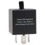 XtremeAmazing 12V Universal Street Hot Rod Turn Signal Switch with LED Electronic Fixed Turn Signal Flasher Relay