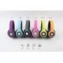 iJoy Matte Rechargeable Wireless Bluetooth Foldable Over Ear Headphones with Mic, Avatar