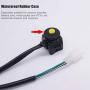 Taiss Motorcycle Kill Stop Waterproof Push Button Switch Bicycle Bike ATV Dirt 12v 7/8″(22mm) Handlebar Universal Yellow Dots Horn Button F016-Y