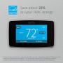 Emerson Sensi Touch Wi-Fi Smart Thermostat with Touchscreen Color Display, Works with Alexa, Energy Star Certified, C-wire Required, ST75