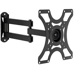 Mount-It! TV Wall Mount Bracket with Full Motion Arm Fits 13-42” Flat Screen TVs VESA 75, 100, 200, 55lb Weight Capacity WITH 15'' EXTENSION