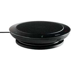 Jabra Speak 410 Corded Speakerphone for Softphones – Easy Setup, Portable USB Speaker for Holding Meetings Anywhere with Outstanding Sound Quality