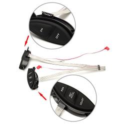Ford Ranger Explorer Steering Wheel Cruise Control Switch Button Kit, F87Z9C888BB Fits Ford 1998-2003 Ranger, 2001-2005 Explorer Sport Trac, F150, Mercury Mountaineer, Mazda B3000