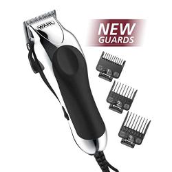 WAHL Chrome Pro Complete Haircutting Kit for Men , Powerful Total Body Clipping, Trimming, & Grooming - Model 79524-250, Black
