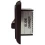 12 Volt DC Dimmer Switch for LED, Halogen, Incandescent - RV, Auto, Truck, Marine, and Strip Lighting (Large Slider, Black)