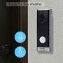 XODO VD1 Smart Home Wireless Security Camera with Night Vision - Waterproof Video Doorbell/WiFi 1080P HD 166°Wide Angel/2-Way Audio/No Monthly Fee/Real-Time Alerts/Rechargeable Batteries/32GB SD Card