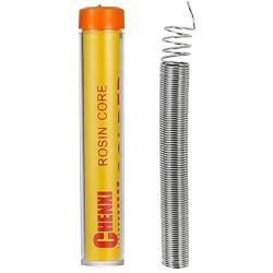 Rosin Core Solder Wire - Tin Lead 63-37, Pocket Pack, Diameter 0.031'' 0.8mm, Net Weight 0.35oz 10g, For Electrical Soldering Tools (1-pack)