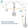 ZazenTech DC 12V Reading Lights, RV Interior Lights with USB Charging Port, 3W Warm White Flexible Gooseneck Lamp for Car, Van, Boat and Motorhome (Aluminum) ZazenTech DC 12V Reading Lights, RV Interior Lights with USB Charging Port, 3W Warm White Flexible Gooseneck Lamp for Car, Van, Boat and Motorhome (Aluminum)