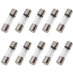 20PCS Glass Fuse Kit 20A 250V 5x20mm / 0.19 x 0.78 Inch Fast-Melting Glass Fuse