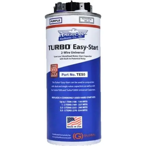 Amrad TES5 Easy-Start 5 Hard Start Kit for Heat Pump - 1-5 ton
