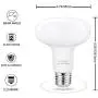 BR30 LED Light Bulb,12W(120W Equivalent),Dimmable,R30 Flood Light Bulbs Warm White 3000K,E26 Lightbulbs,for Recessed Indoor/Outdoor Floodlight(4-Pack)