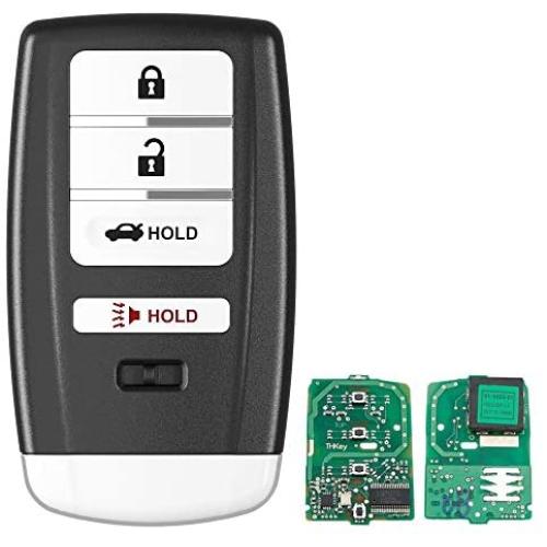 VOFONO 4 Buttons Keyless Entry Remote Car Key Fob Fit for Honda Acura MDX 2014 2015 2016 2017/RDX 2016-2018 Replacement for P/N: KR5V1X (313.8 MHz)