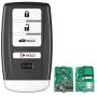 VOFONO 4 Buttons Keyless Entry Remote Car Key Fob Fit for Honda Acura MDX 2014 2015 2016 2017/RDX 2016-2018 Replacement for P/N: KR5V1X (313.8 MHz)