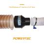 POWERTEC 70136 4-Inch to 2-1/2 Inch Cone Reducer