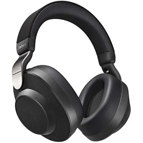 Jabra Elite 85h Wireless Noise-Canceling Headphones, Titanium Black – Over Ear Bluetooth Headphones Compatible with iPhone & Android - Built-in Microphone, Long Battery Life - Rain & Water Resistant Jabra Elite 85h Wireless Noise-Canceling Headphones, Titanium Black – Over Ear Bluetooth Headphones Compatible with iPhone & Android - Built-in Microphone, Long Battery Life - Rain & Water Resistant