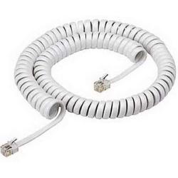 SOUTHWESTERN BELL S60067 White Handset Cord 12 Feet