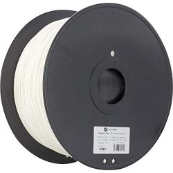 Polymaker PolyMax PLA 3D Printer Filament White (1.75mm, 3 kg). Fits Most FDM Printer