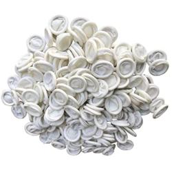 ANSLYQA Finger Cots Latex (Large,800 Pcs) Disposable Finger Covers Anti Static Rubber Fingertips Protective for Electronic Repair,Crafting Industrial Apply