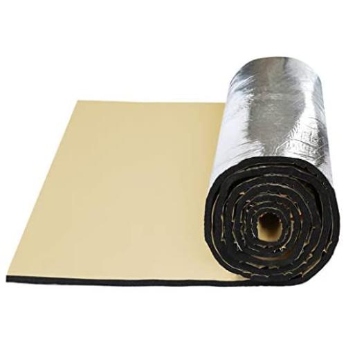 uxcell 394mil 16.36sqft Car Noise Sound Deadener Deadening Insulation Mat Waterproof 60 x 40 Inches