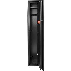 BARSKA AX12760 Keypad Biometric Fingerprint 4 Position Rifle Safe 1.83 Cubic Ft, Black