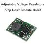 Boscoqo Mini MP1584RN DC-DC Buck Converter Adjustable Voltage Regulators Step Down Module Board 5 Pack from 12V to 5V 3.3V from 24V to 12V 9V 5V 3V Stable Output 3A Power Led Battery Cooling Fans