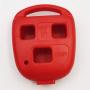 New 3 Buttons Remote Key Fob Case Shell Replacement for Lexus GS300 GS400 GS430 GX470 IS300 LS400 LS430 LX470 RX300 RX330 RX350 RX400h RX450h SC430 (red)